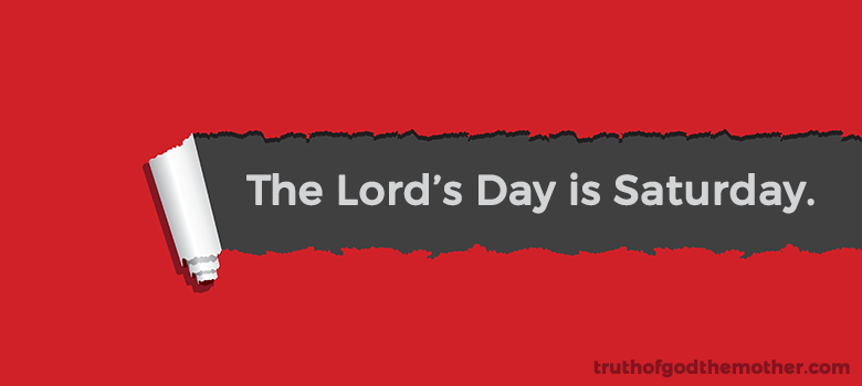 lord's day; wmscog; sabbath day